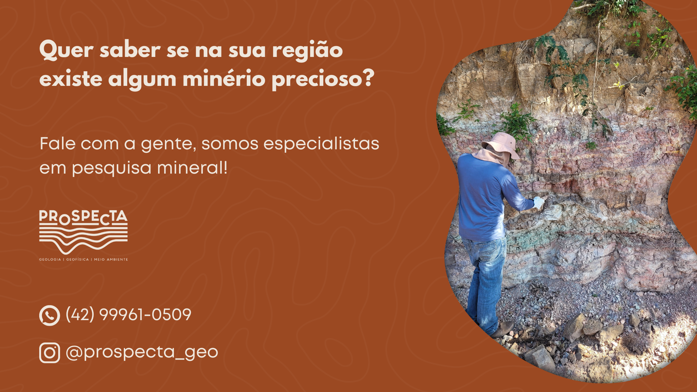 Especialistas em pesquisa mineral